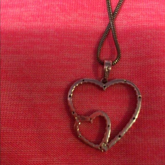 Double heart pendant - Picture 5 of 7